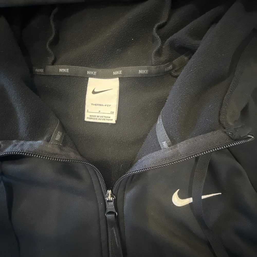Nike Therma-Fit Full-Zip Hoodie Men's Size S (DQ4830-010) Black EUC